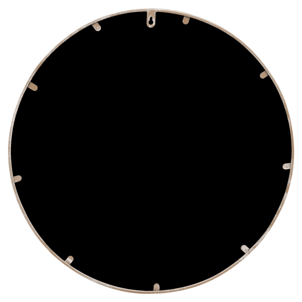 image-Garden Mirror Sand 40x3 cm Iron Round for Outdoor Use