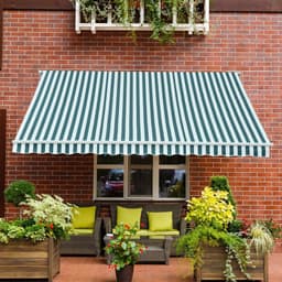 image-Manual Retractable Awning, size (3m x 2.5m)