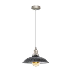 image-Vintage Industrial E27 Ceiling Hanging Light Cage Shade Loft Style Metal Ceiling Pendant Lamp