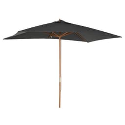 image-3x2m Wooden Patio Parasol Umbrella