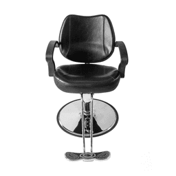 image-8801 Woman Barber Chair Black