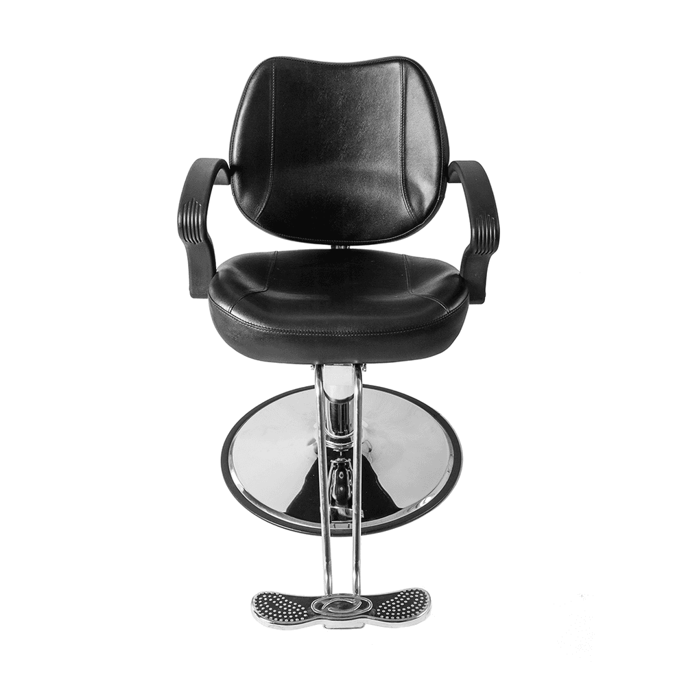 image-8801 Woman Barber Chair Black