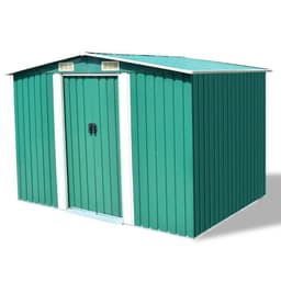 image-Garden Storage Shed Anthracite Steel 257x205x178 cm