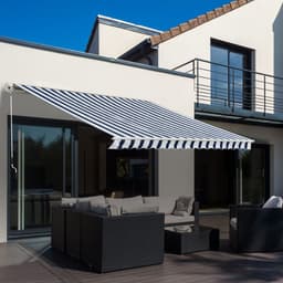 image-Manual Retractable Awning, size (3m x 2.5m)