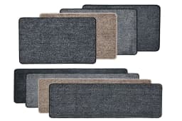 image-Magic Clean Step Mat Non-Slip Backing Machine Washable Carpet Runner Rug Liner
