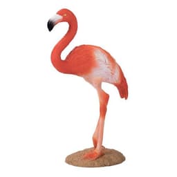image-American Flamingo Toy Realistic Exotic Bird Figurine