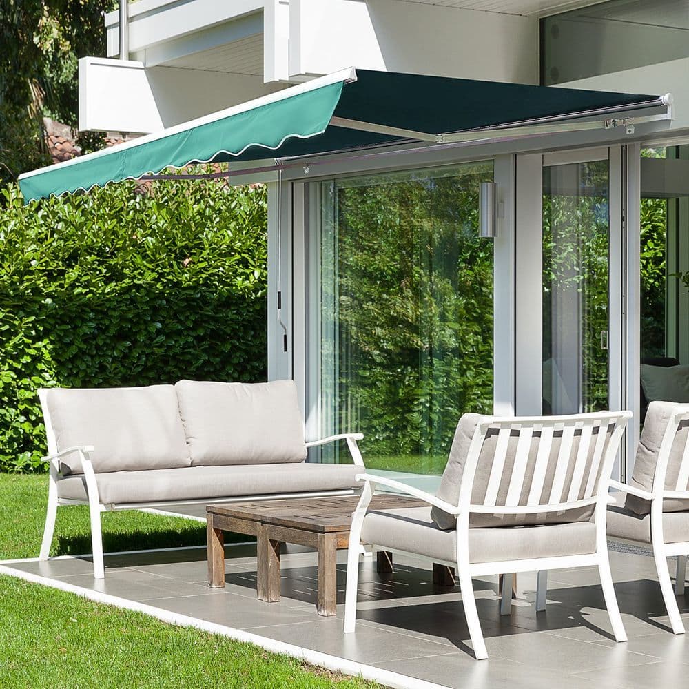 image-Manual Retractable Awning, size (3m x 2.5m)