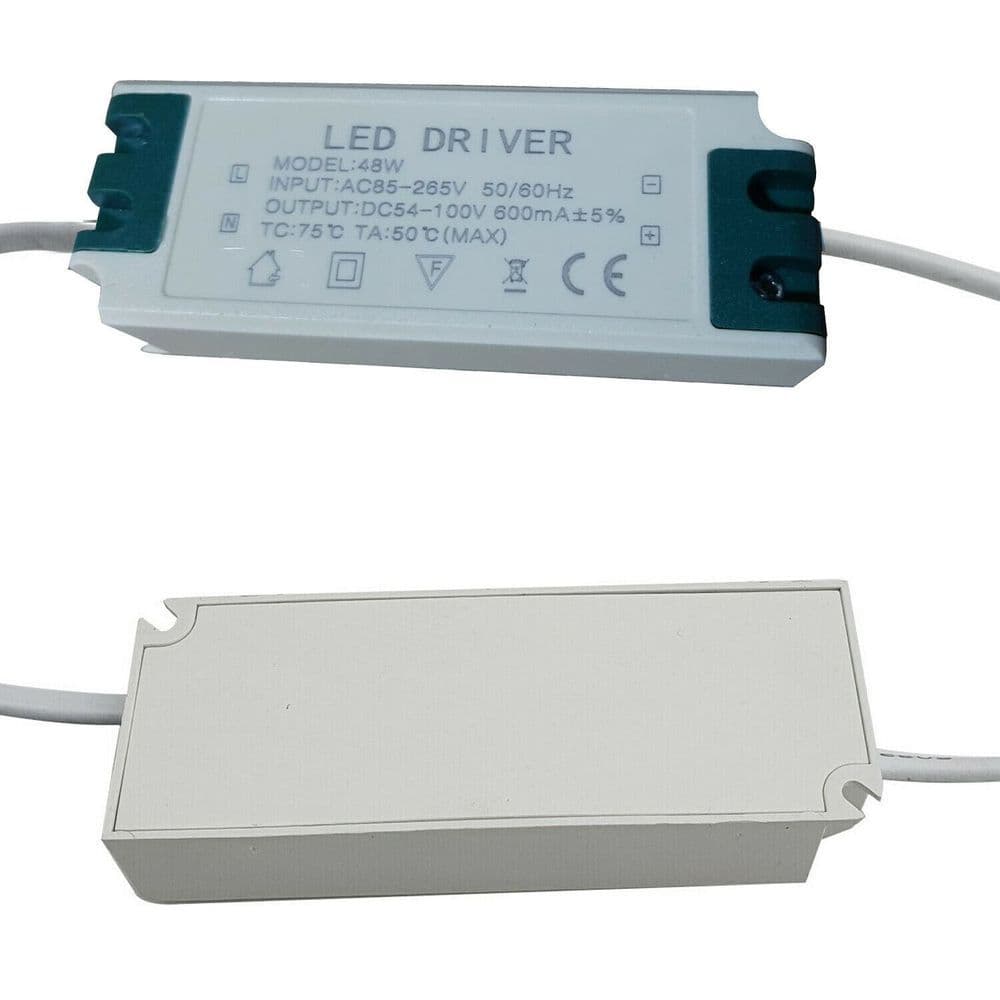 image-Constant Current 600mA High Power DC Connector Power Supply LED Ceiling light 24W - 48W