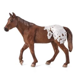 image-Appaloosa Stallion Chestnut Blanket Realistic Horse Toy