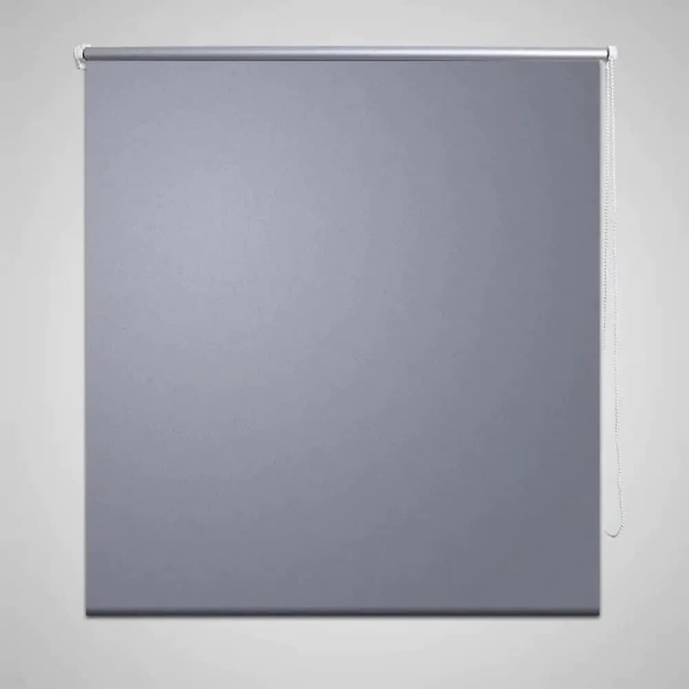 image-Roller blind blackout 80 x 175 cm white