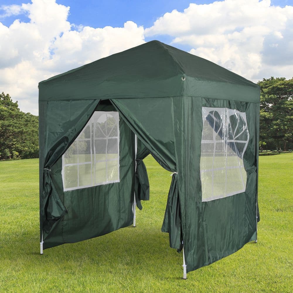 image-2x2m Garden Pop Up Gazebo Marquee Party Tent Wedding Awning Canopy