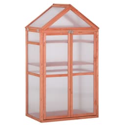 image-Garden Polycarbonate Cold Frame Greenhouse Grow House Flower Vegetable Plants
