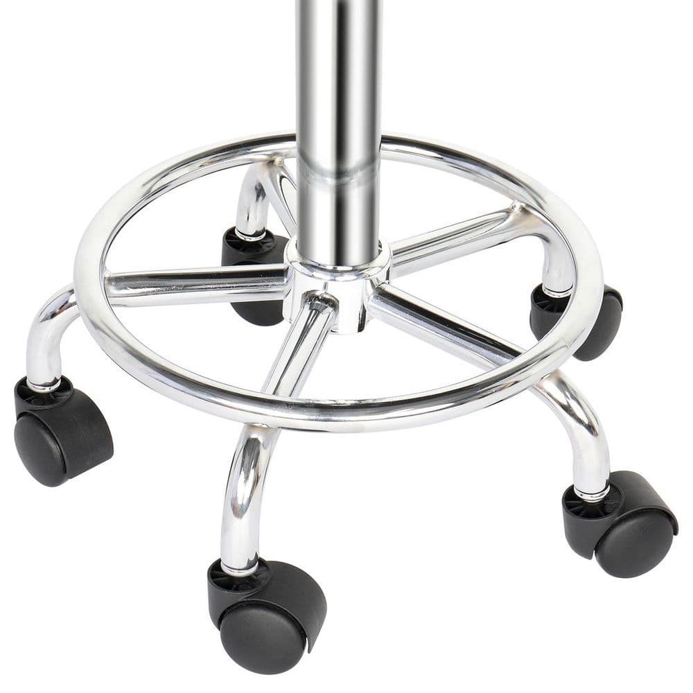 image-Round Stool Ha Ha Feet Rotation Bar Stool White