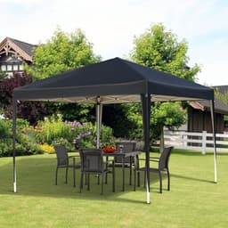 image-3x3m Garden Pop Up Gazebo Marquee Party Tent Wedding Canopy UV Protection