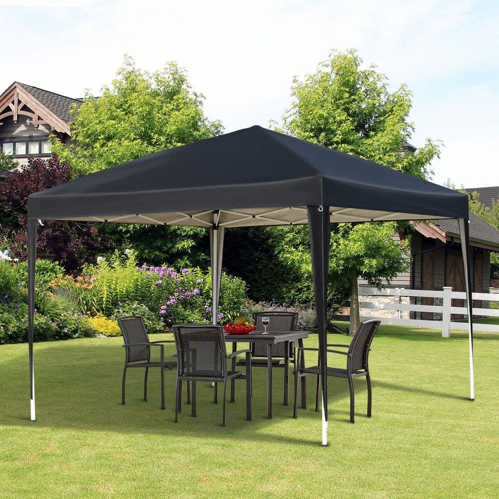 image-3x3m Garden Pop Up Gazebo Marquee Party Tent Wedding Canopy UV Protection