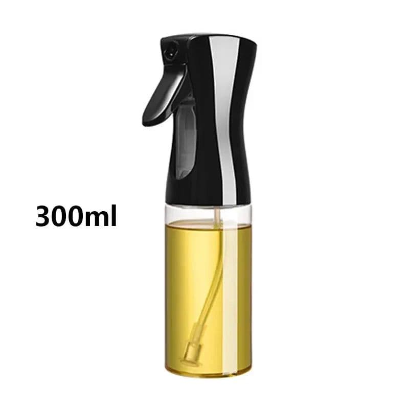 image-200/300/500ml Oil Spray Bottle BBQ Cooking Olive Oil Sprayer Plastic Baking Oil Spray Empty Bottle Vinegar Bottle Or Oil brush