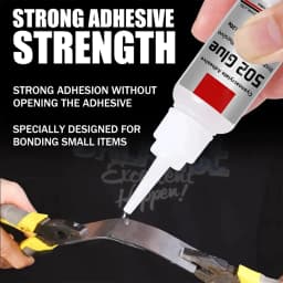 image-JXVX 1-5pcs 502 Super Glue Instant Quick-drying Cyanoacrylate Adhesive Leather Rubber Wood Metal Strong Bond Liquid Glue Tool