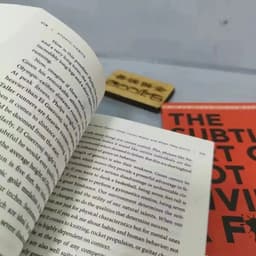 image-The Subtle Art of Not Giving A Fxck / Every Thing Is Fxcked By Mark Manson Self Management Stress Relief Book