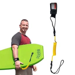 image-1Pc Hot Surf Leash - Safety Hand Rope Hook | Coiled Bodyboarding Leash for Small-Medium Waves