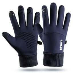image-Men Winter Gloves Thermal Waterproof Cycling Motorcycle Gloves Full Finger TouchScreen Outdoor Running Skiing Gloves Non-slip