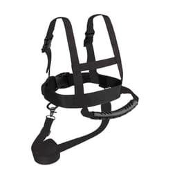image-Nylon Kids Ski Harness Snowboard Trainer Speed Control With Shoulder Strap Children Ski Harness orange
