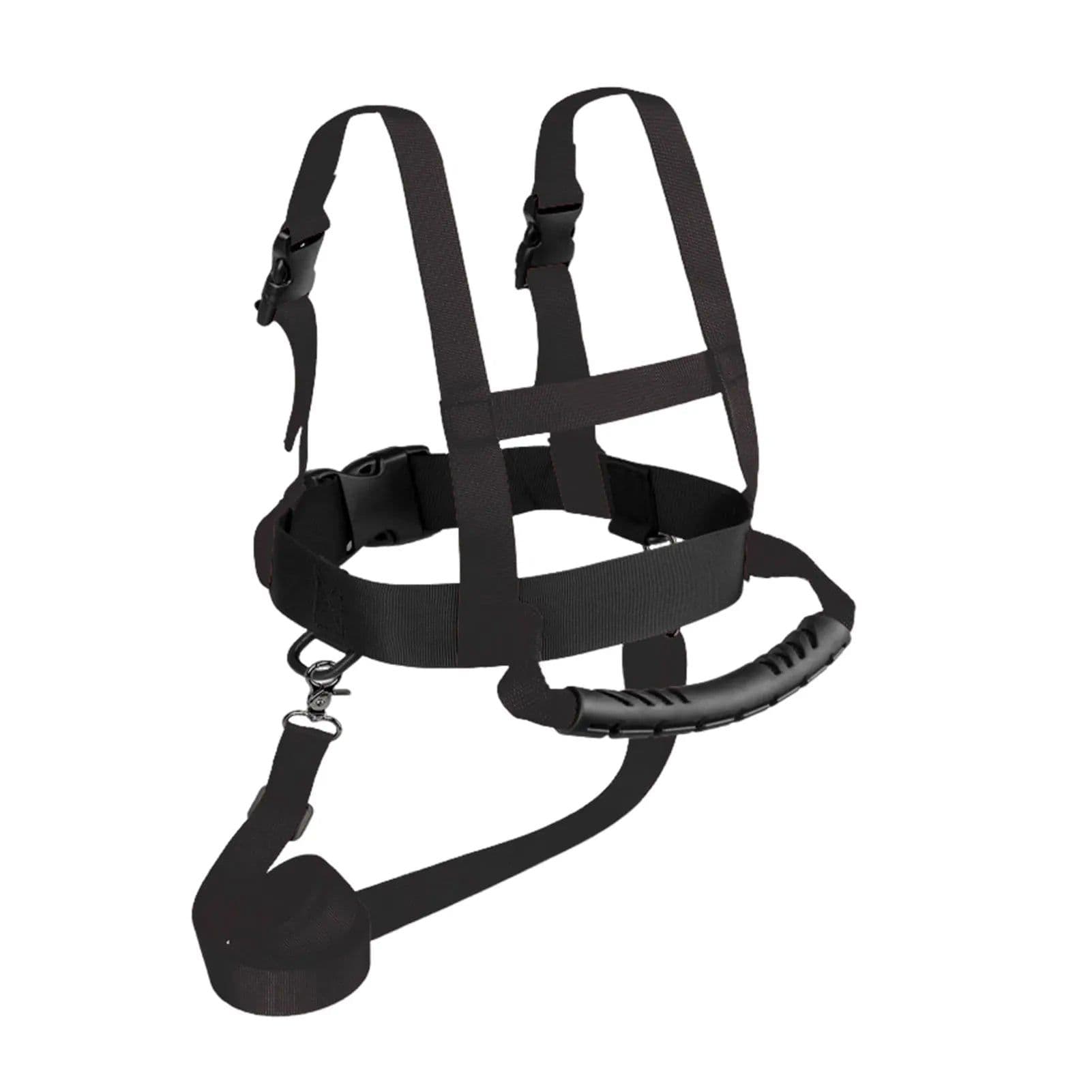 image-Nylon Kids Ski Harness Snowboard Trainer Speed Control With Shoulder Strap Children Ski Harness orange