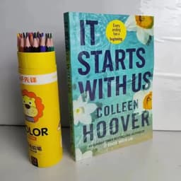 image-It Starts with Us By Colleen Hoover/It Ends with Us Novels Book in English #1 Sunday Times Bestselling Paperback