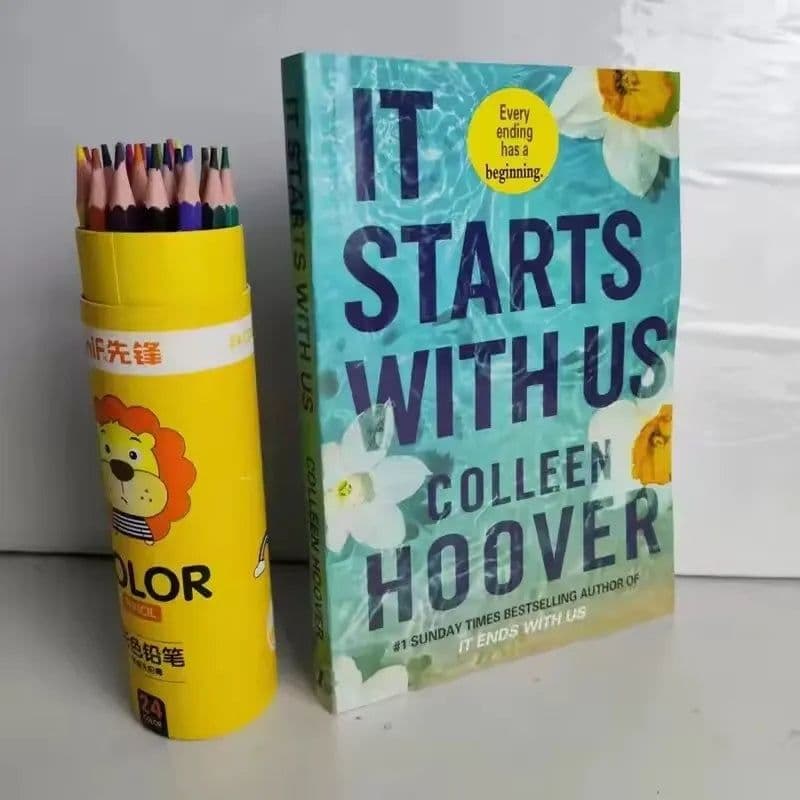 image-It Starts with Us By Colleen Hoover/It Ends with Us Novels Book in English #1 Sunday Times Bestselling Paperback