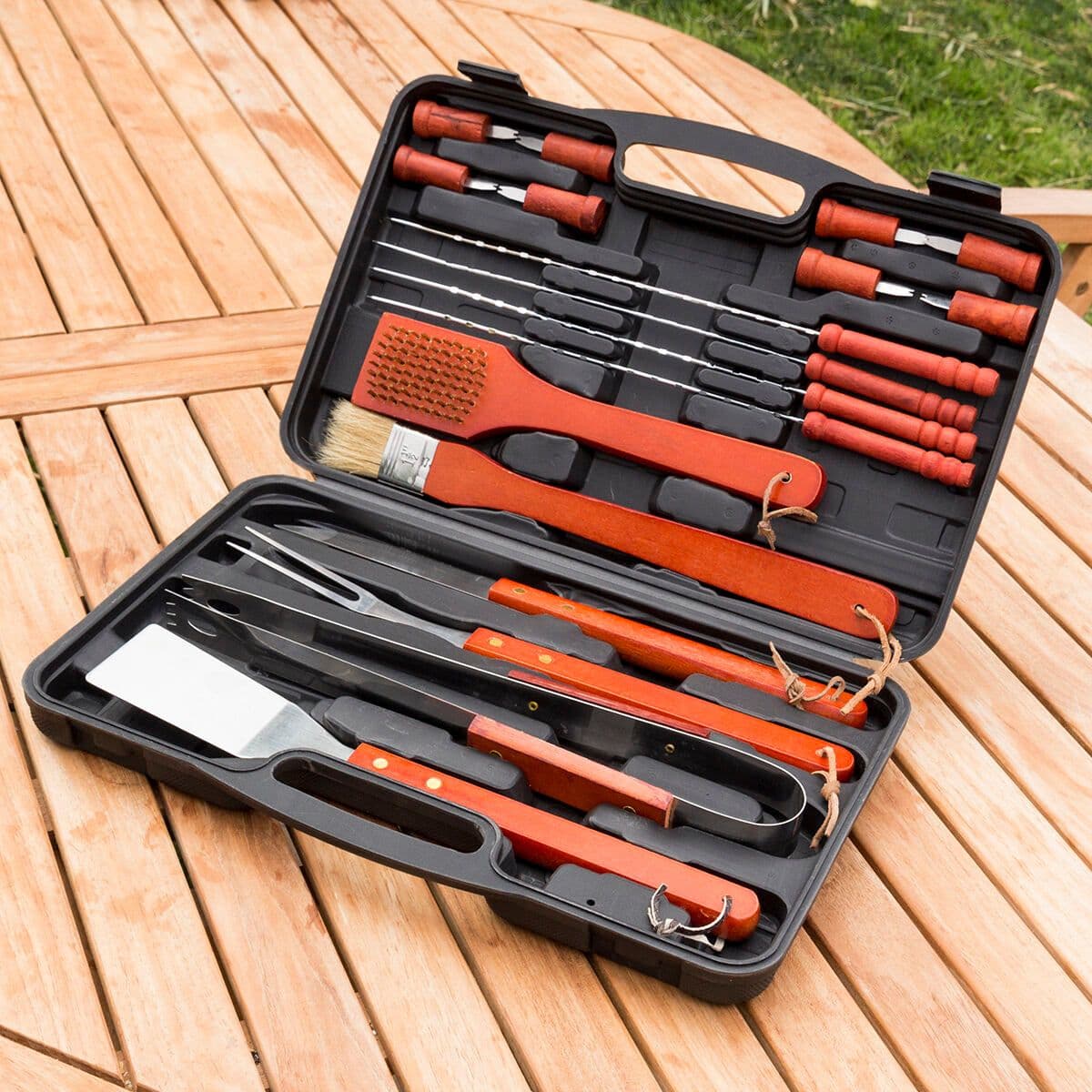image-Barbecue Case Barbecase InnovaGoods 18 Pieces