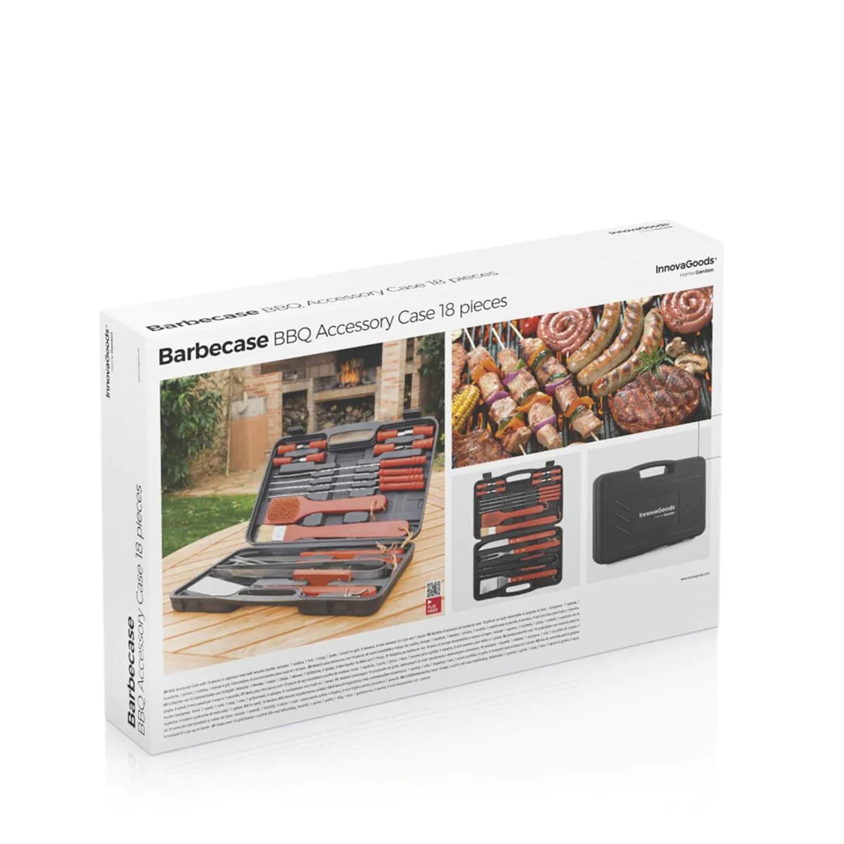 image-Barbecue Case Barbecase InnovaGoods 18 Pieces