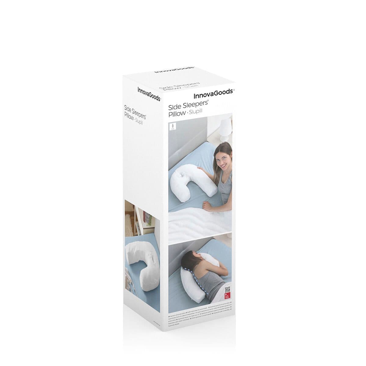 image-U Side Sleepers Ergonomic Pillow Slupill InnovaGoods
