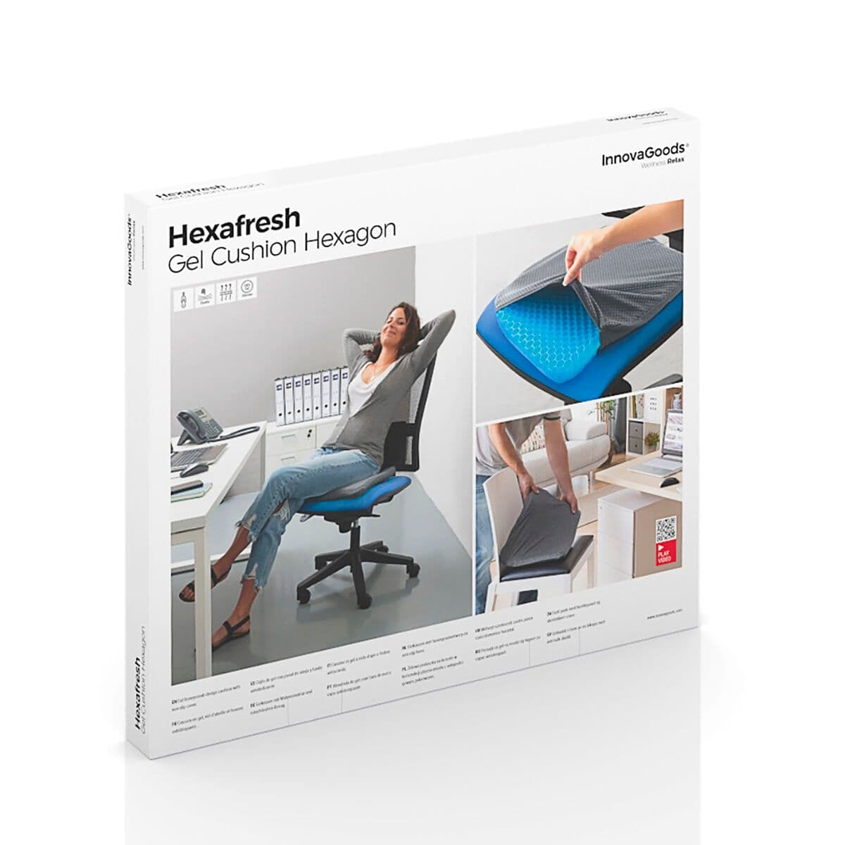 image-Honeycomb Gel Cushion Hexafresh InnovaGoods