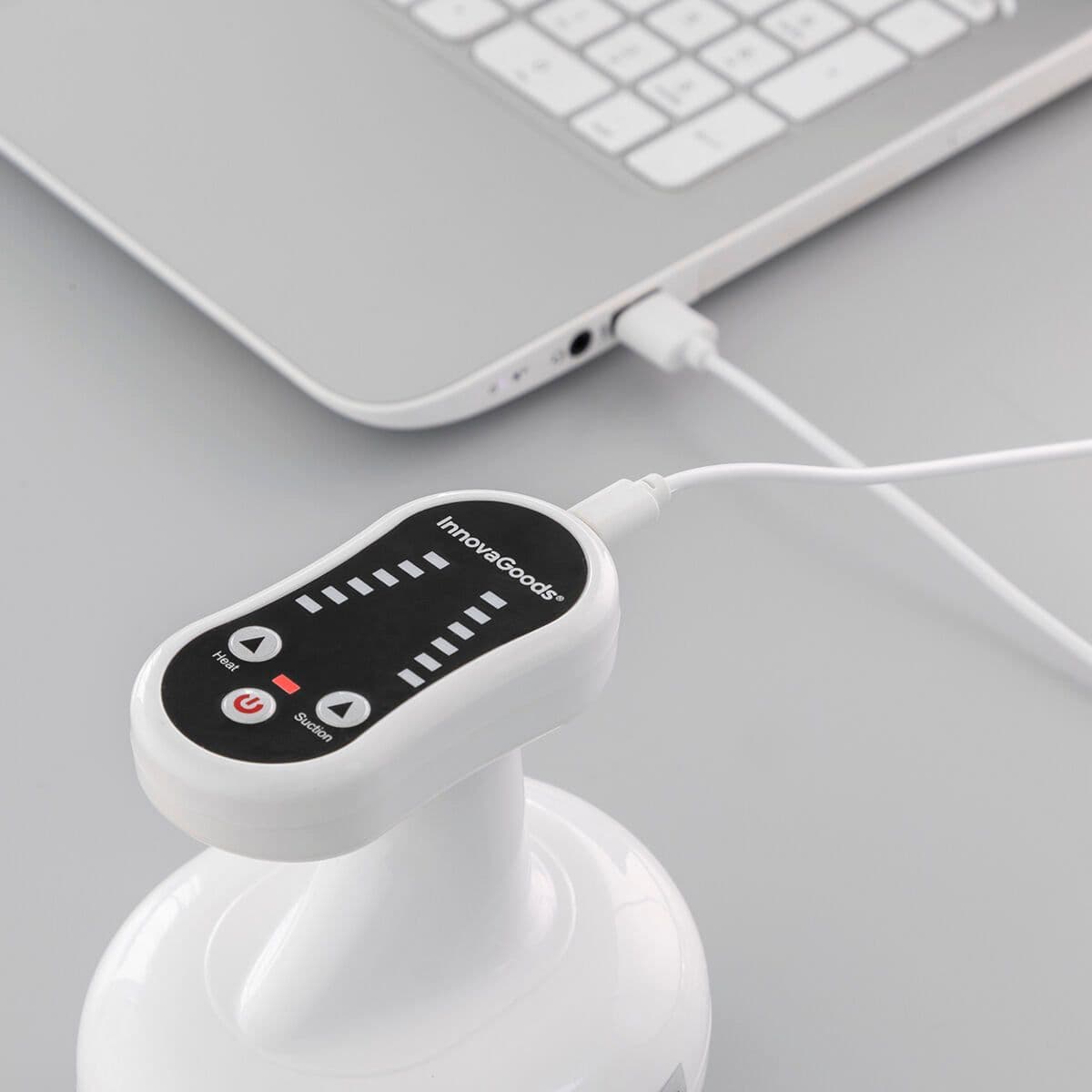 image-Rechargeable Anti-cellulite Suction and Heat Massager Cellout InnovaGoods