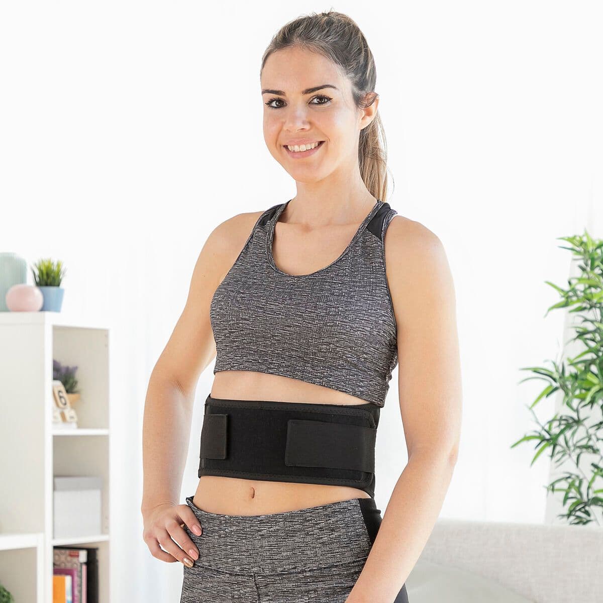 image-Thermal Correction Girdle with Tourmaline Magnets Tourmabelt InnovaGoods