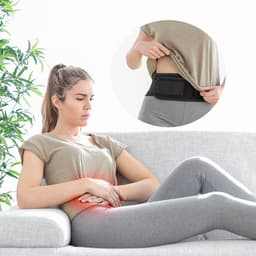 image-Thermal Correction Girdle with Tourmaline Magnets Tourmabelt InnovaGoods