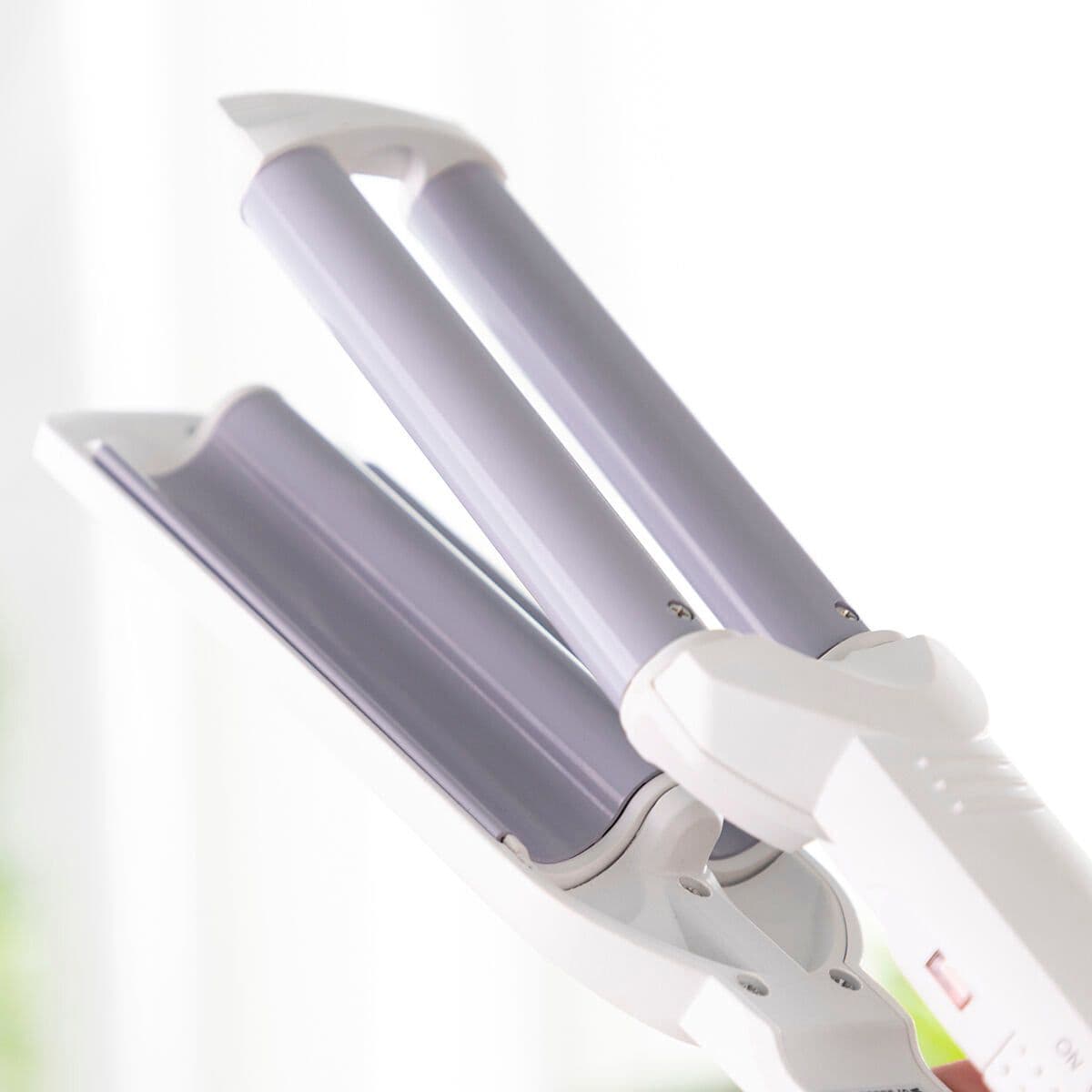 image-Ceramic Hair Iron for Creating Waves Wavio InnovaGoods 55 W