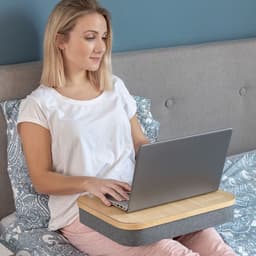 image-Portable Laptop Desk with Storage Tray Larage InnovaGoods