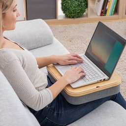 image-Portable Laptop Desk with Storage Tray Larage InnovaGoods