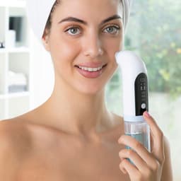 image-Rechargeable Facial Impurity Hydro-cleanser Hyser InnovaGoods