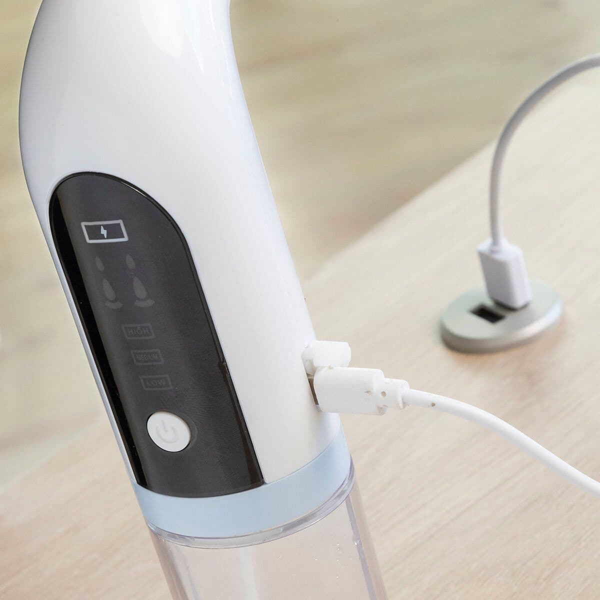 image-Rechargeable Facial Impurity Hydro-cleanser Hyser InnovaGoods