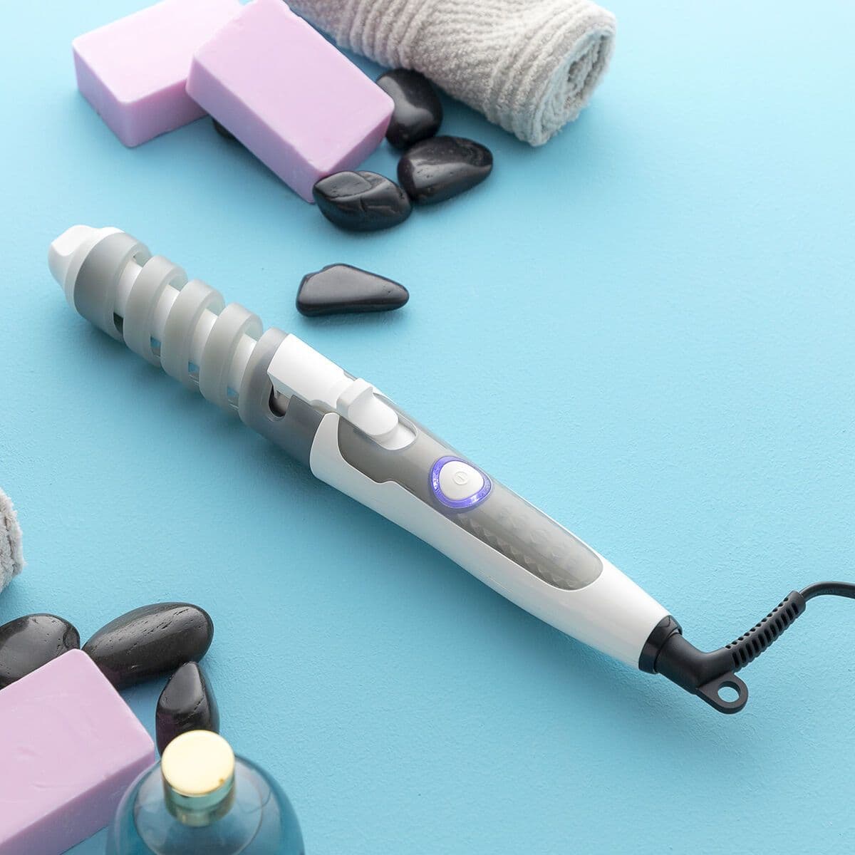 image-Ceramic Spiral Curling Iron Spihair InnovaGoods