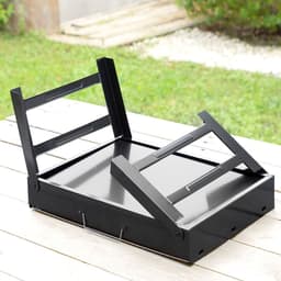 image-Folding Portable Barbecue for use with Charcoal BearBQ InnovaGoods