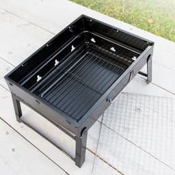 image-Folding Portable Barbecue for use with Charcoal BearBQ InnovaGoods