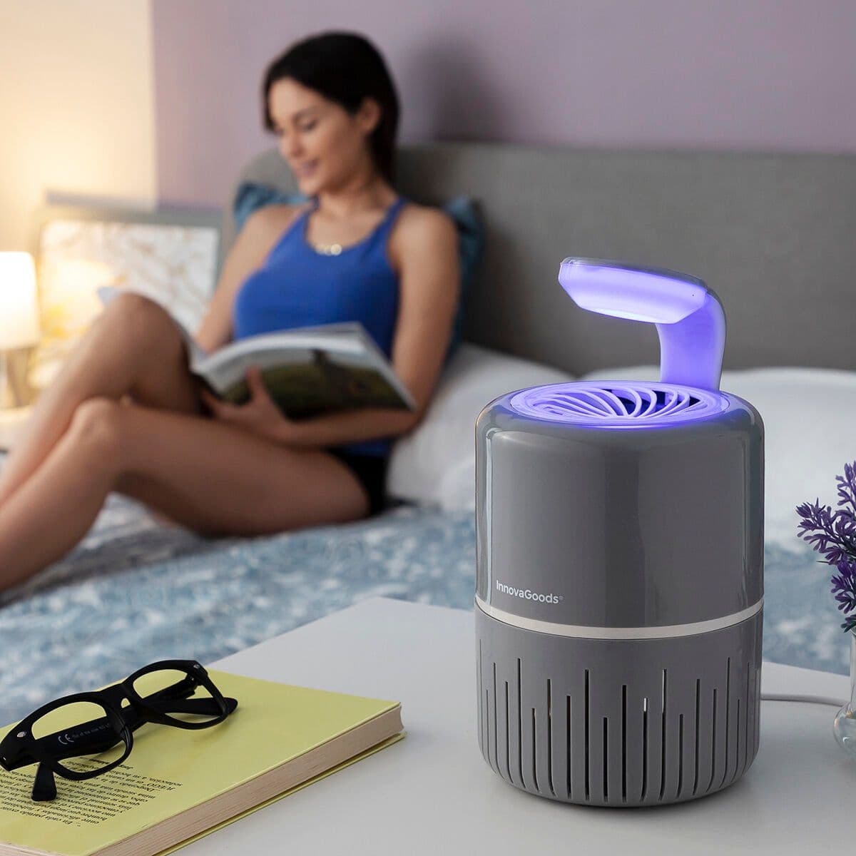image-Anti-mosquito Suction Lamp KL Drain InnovaGoods