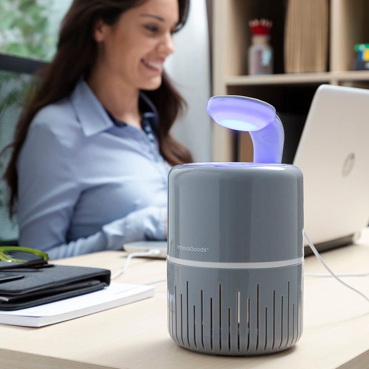 image-Anti-mosquito Suction Lamp KL Drain InnovaGoods