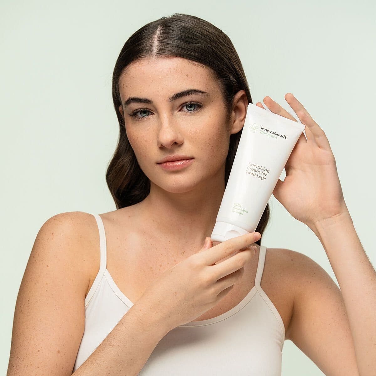 image-Energising Cream for Tired Legs CBD Zencalm InnovaGoods 200 ml