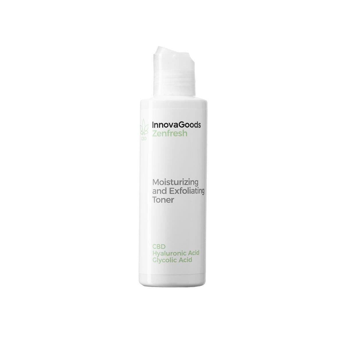 image-Moisturizing and Exfoliating Facial Toner CBD Zenfresh InnovaGoods 150 ml