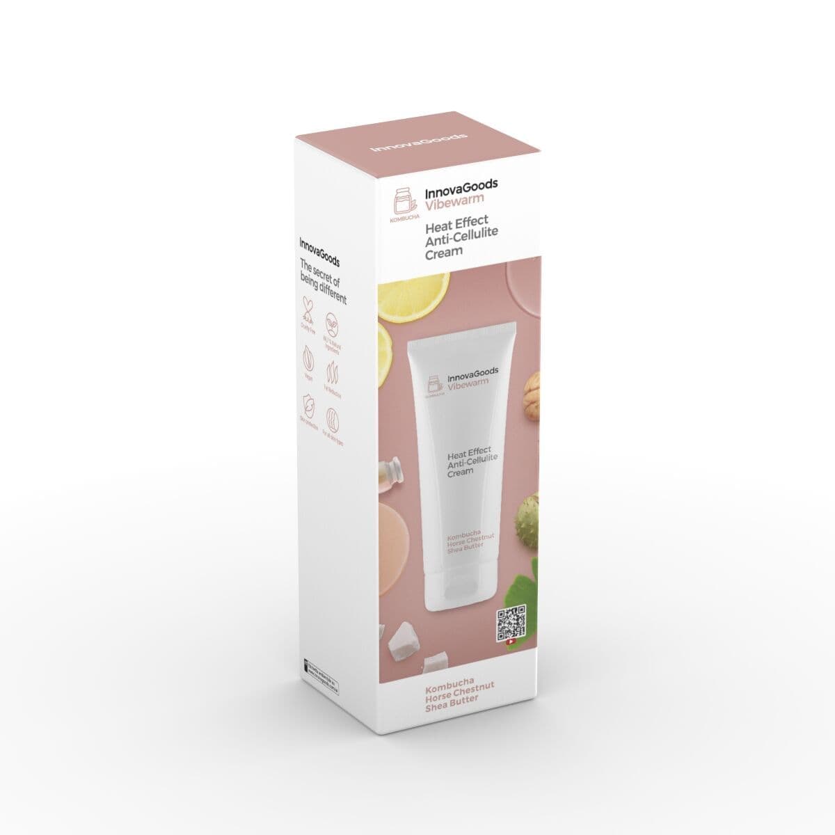 image-Heat Effect Anti-cellulite Cream Kombucha Vibewarm InnovaGoods 200 ml