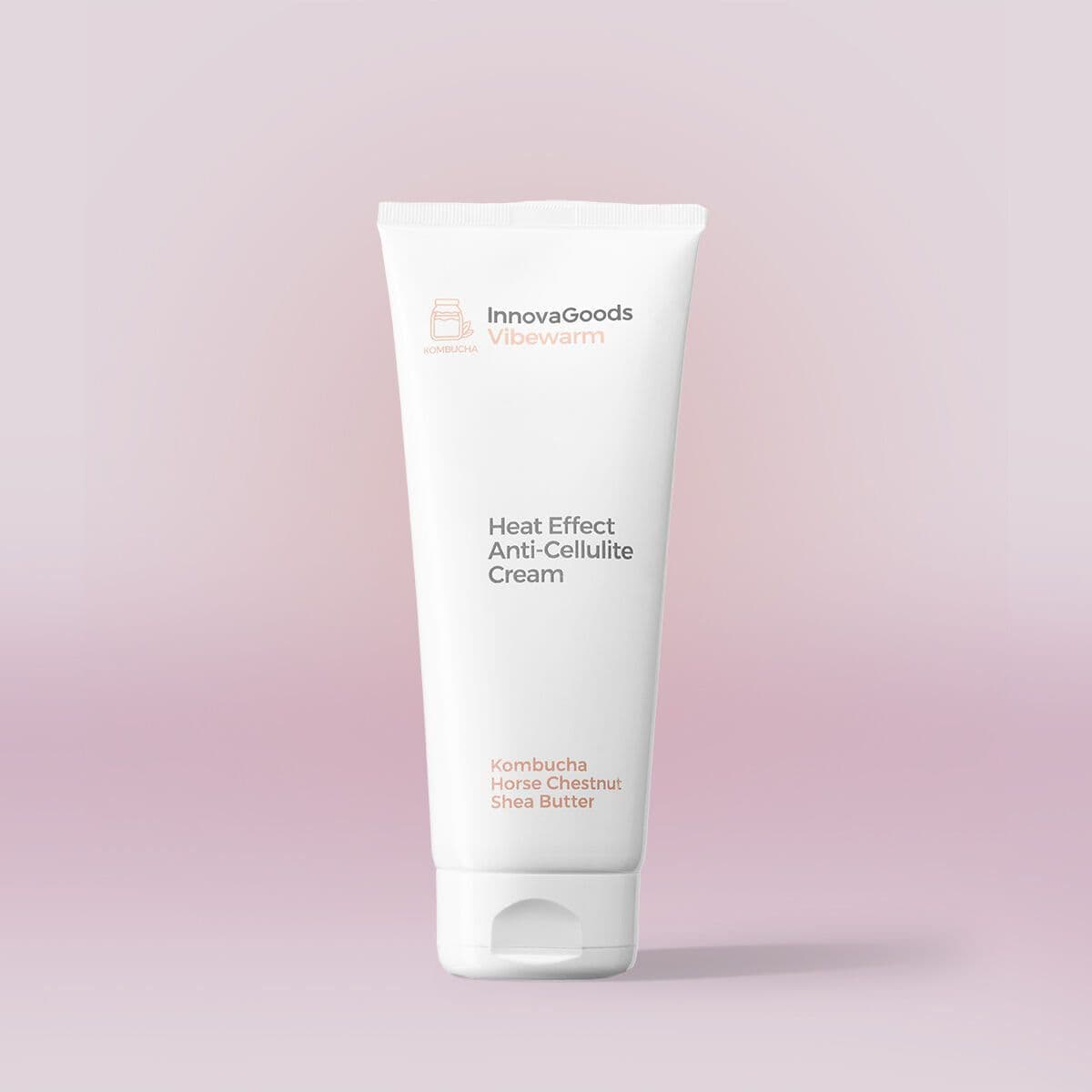 image-Heat Effect Anti-cellulite Cream Kombucha Vibewarm InnovaGoods 200 ml