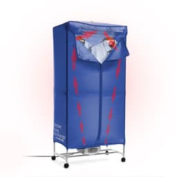 image-Portable Electric Dryer with 2 Levels Dupledry Blue InnovaGoods 1200 W
